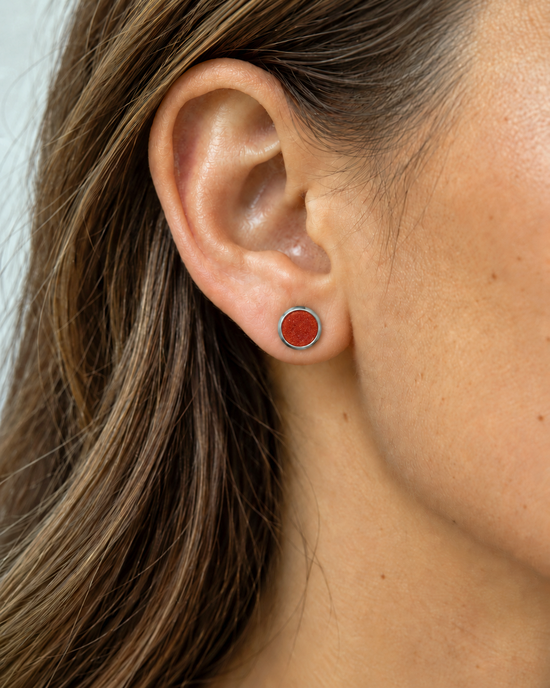 10mm Papaya Studs