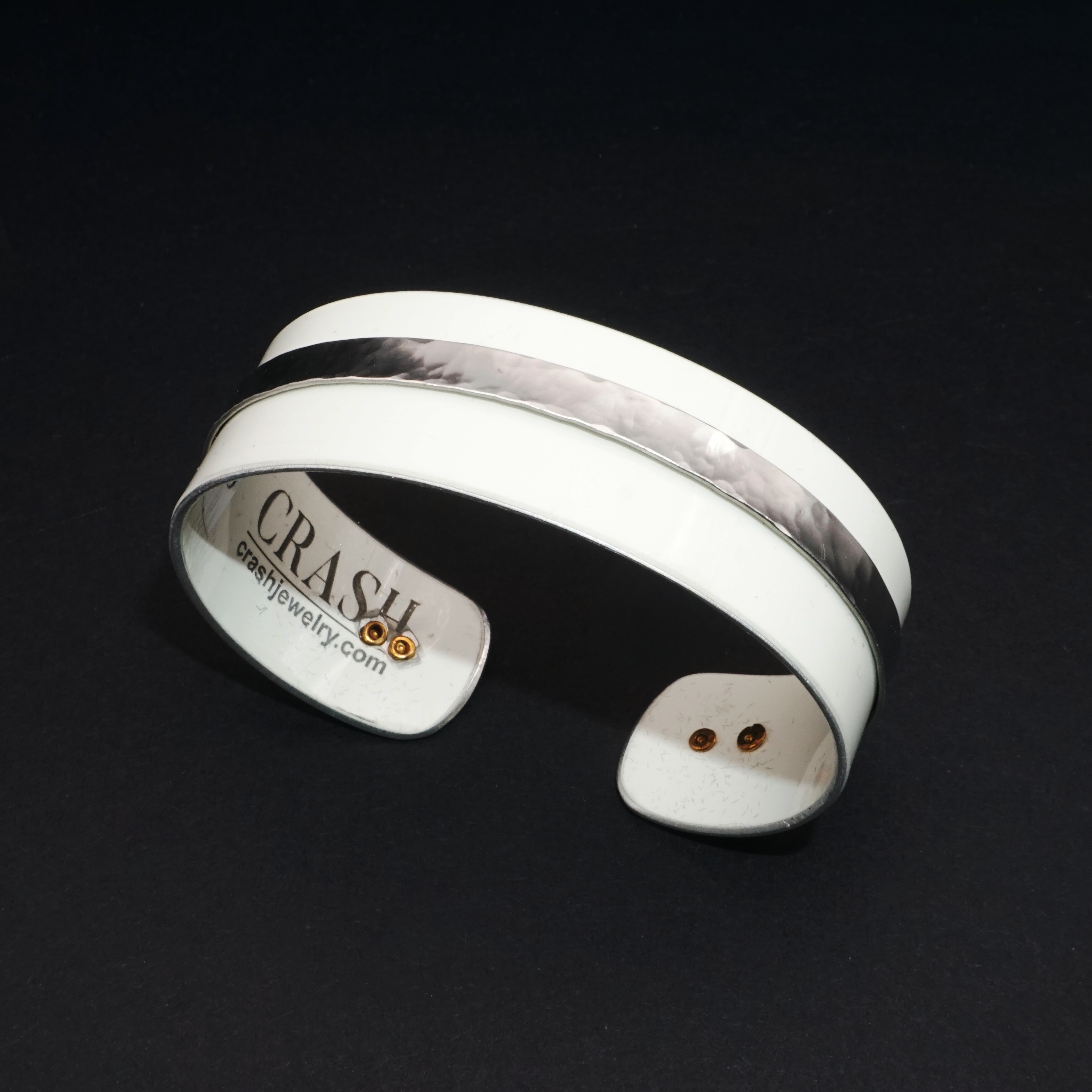 458 Narrow White Cuff