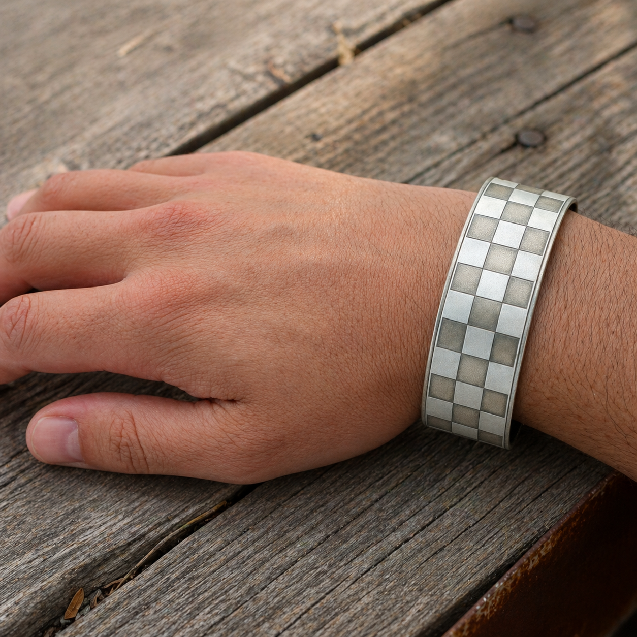 Mustang Shelby GT350 Checkered Flag Cuff