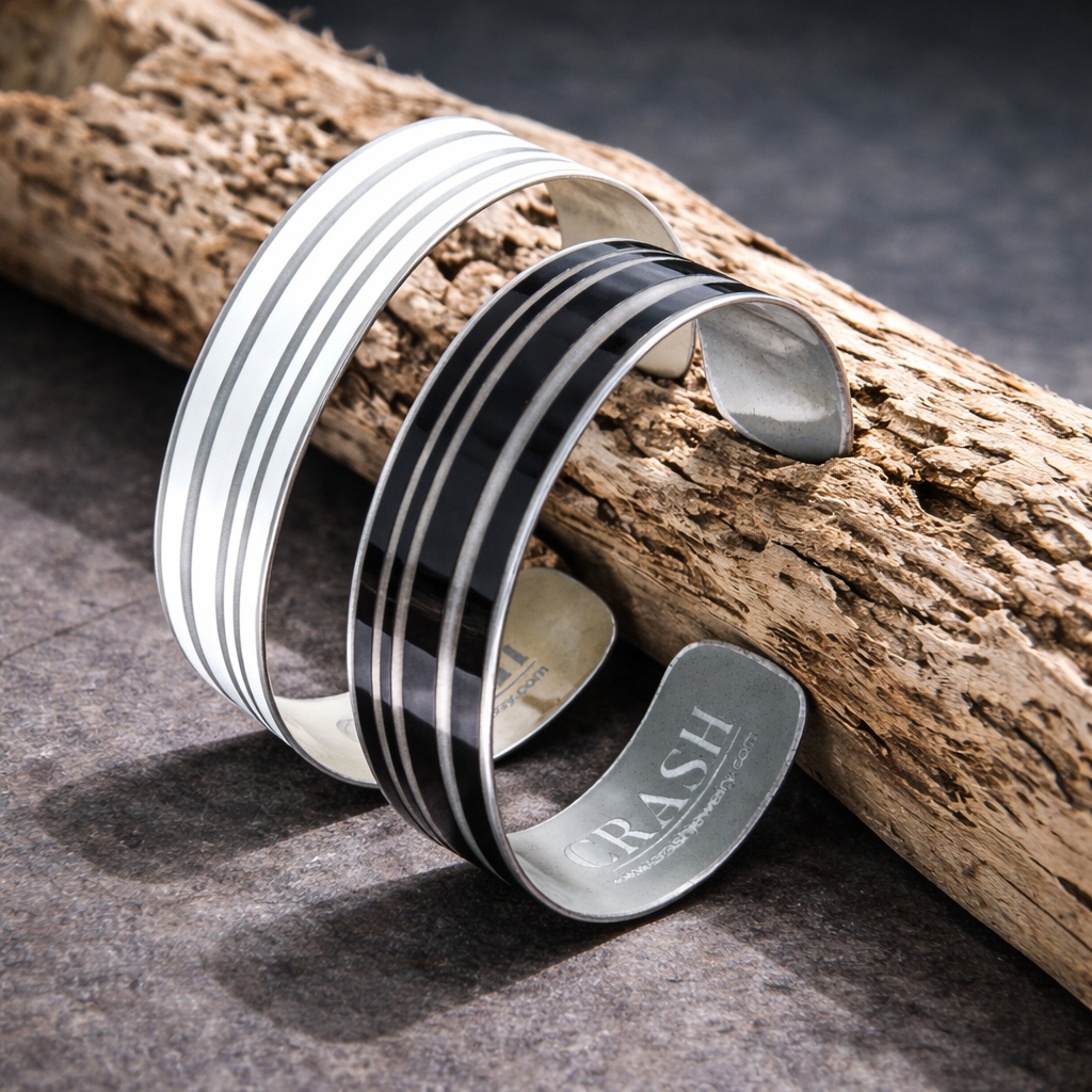 Cuprite Brown Striped Cuff