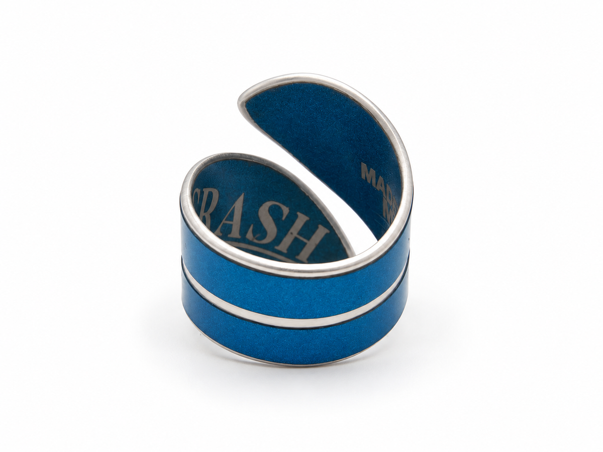 Hyper Blue Metallic Ring