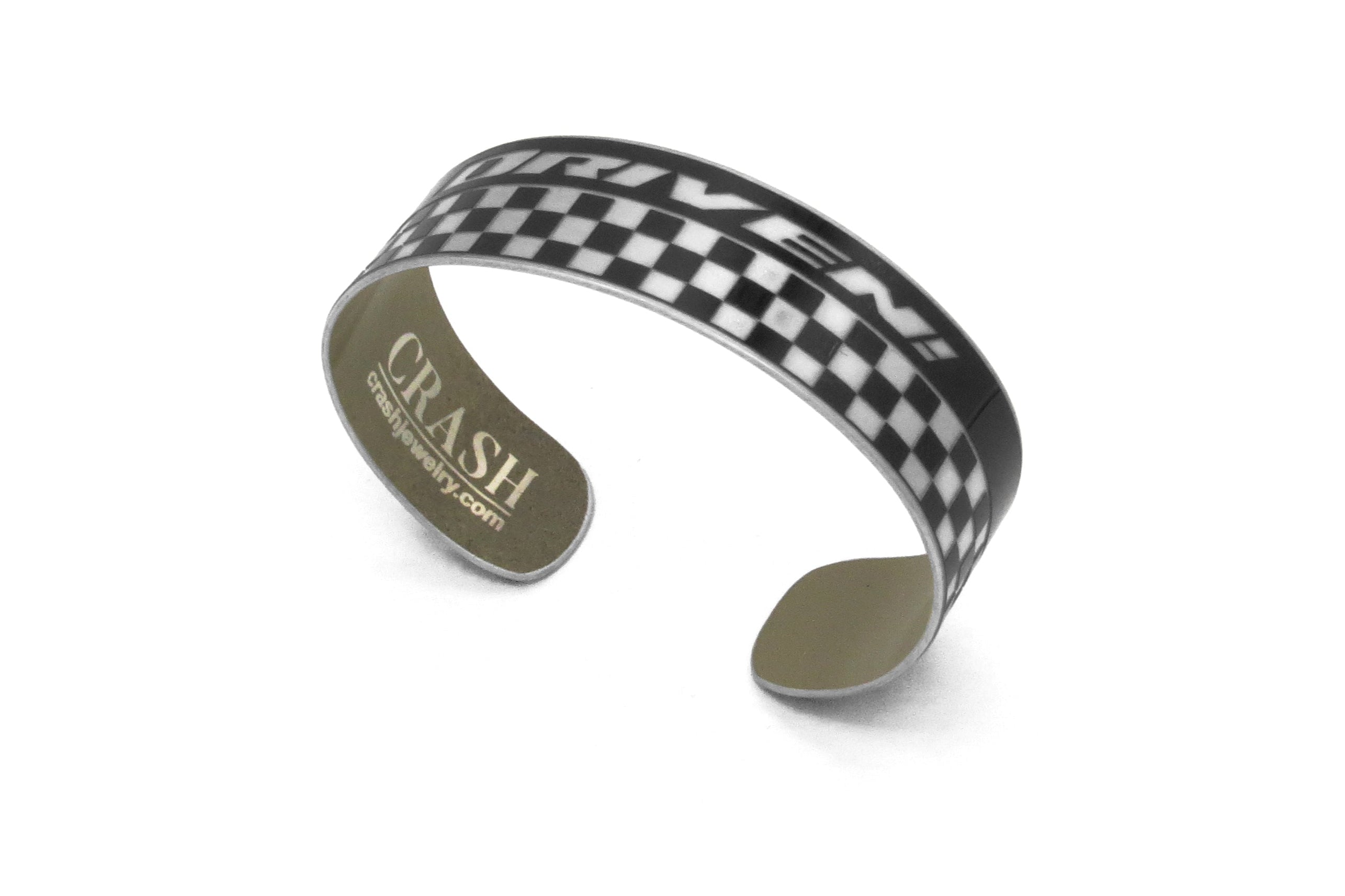 Roma Checkered Flag Cuff - DRIVEN!