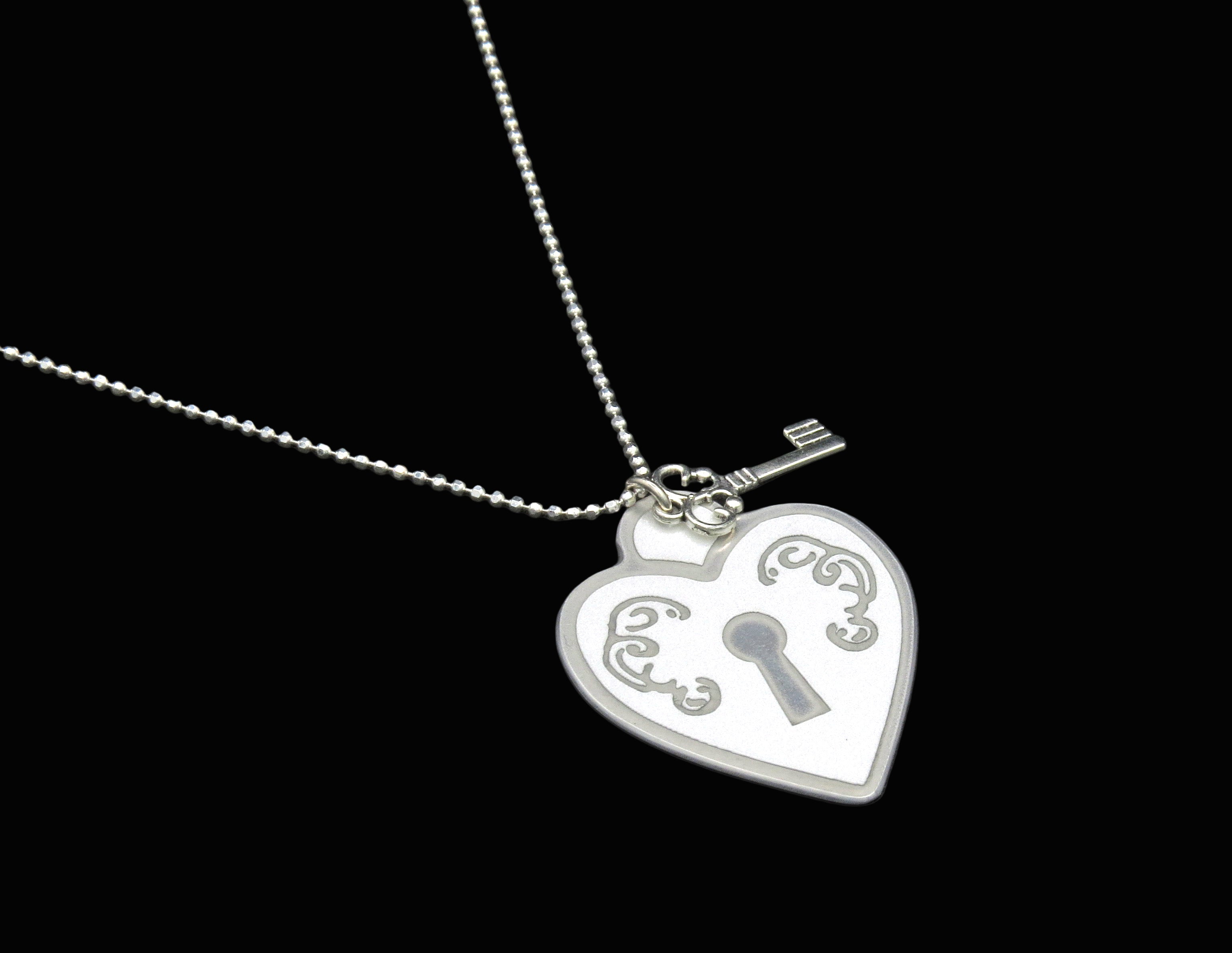 Key to My Heart Alfa Romeo Necklace