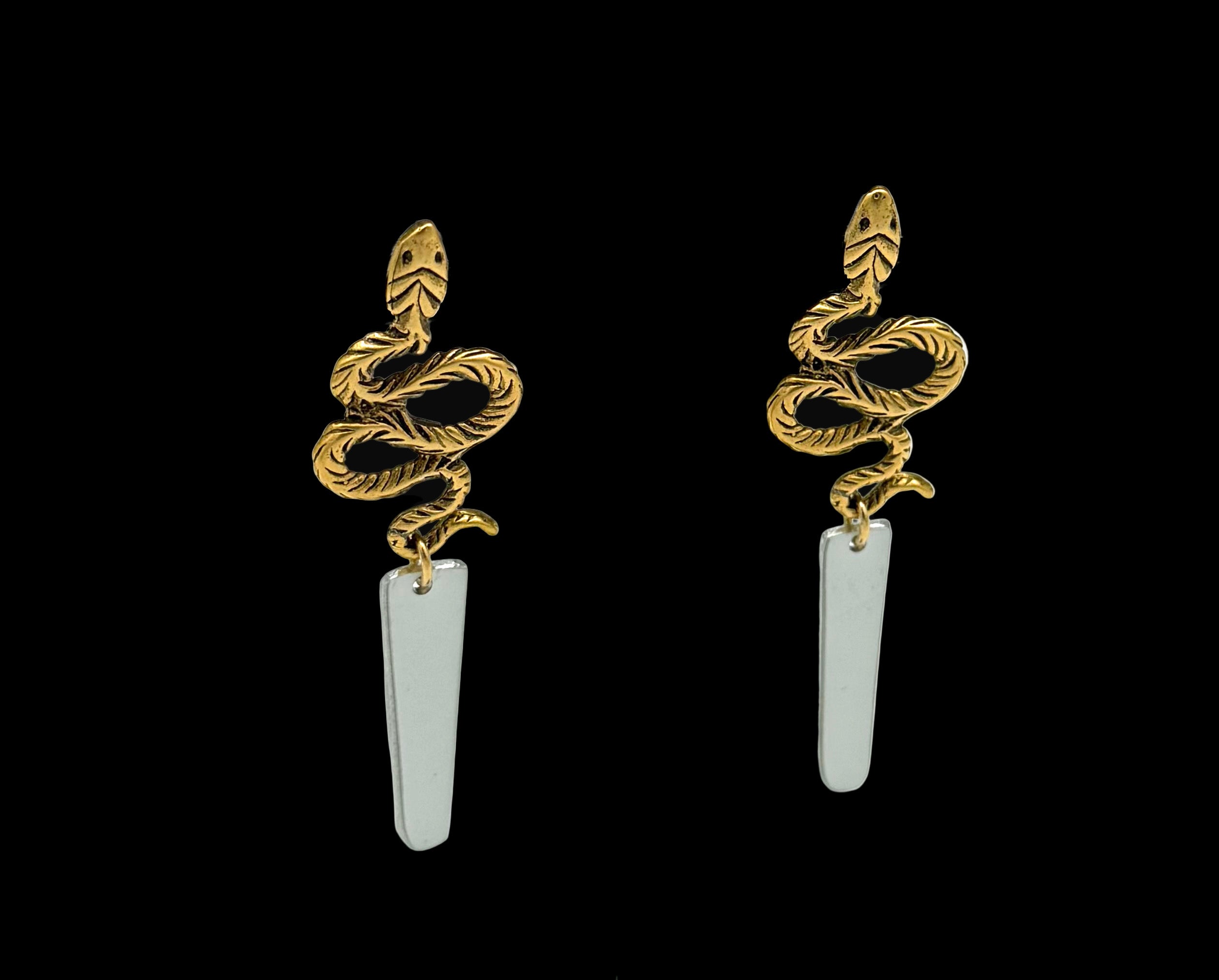Bentley Snake Earrings