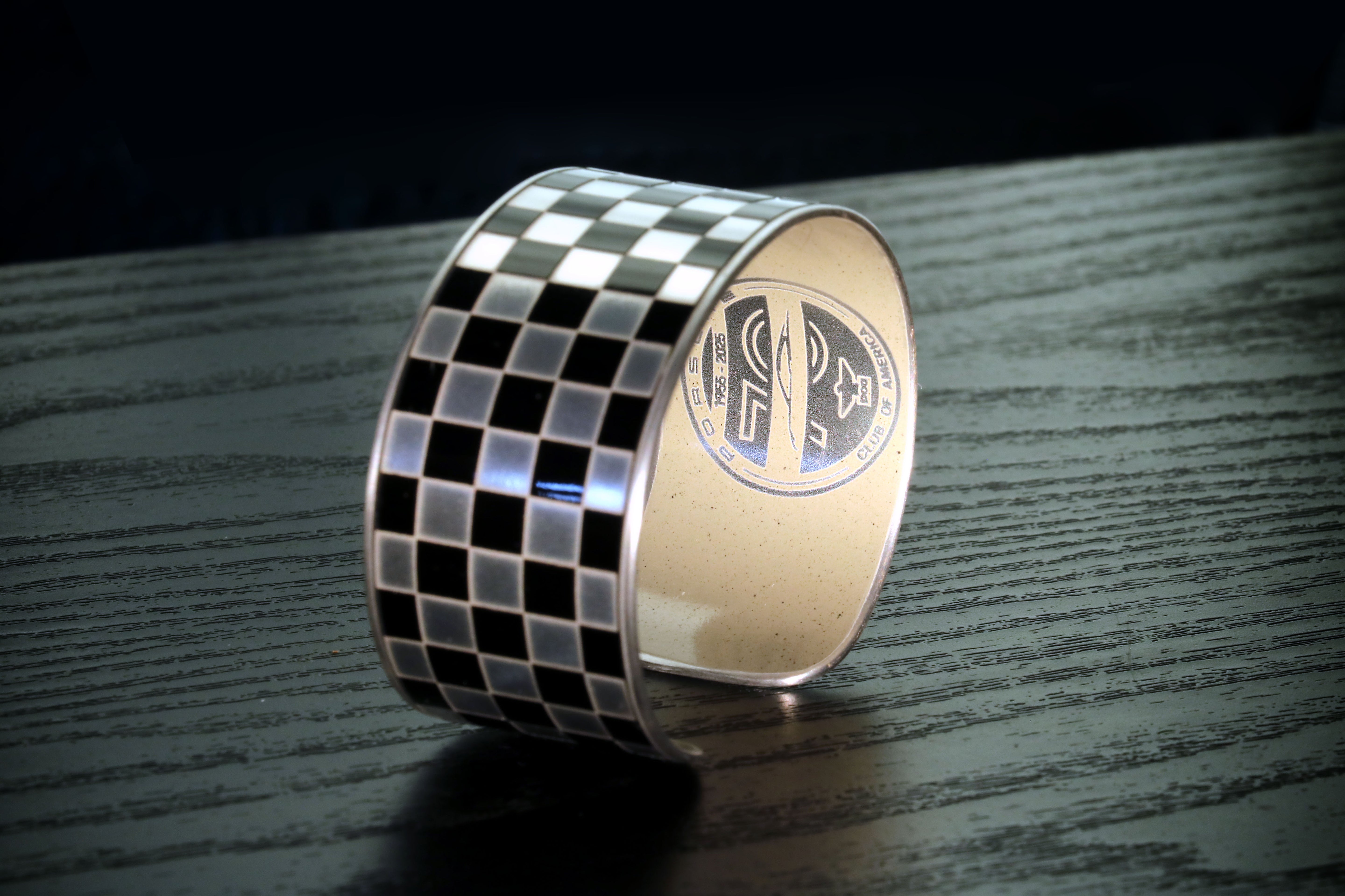 PCA Potomac Cayenne S Checkered Flag Cuff