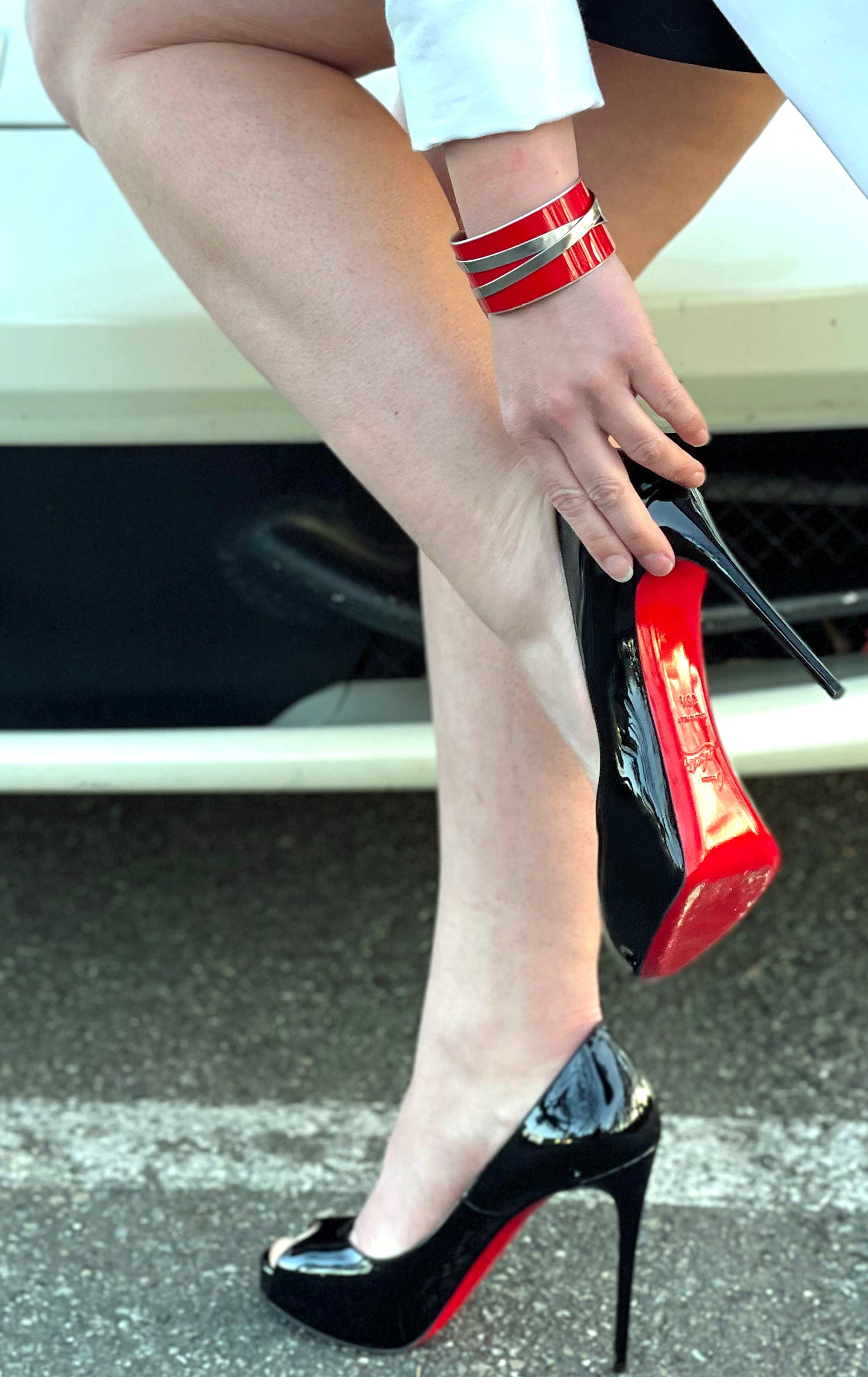 458 Rosso Corsa Crossover Cuff