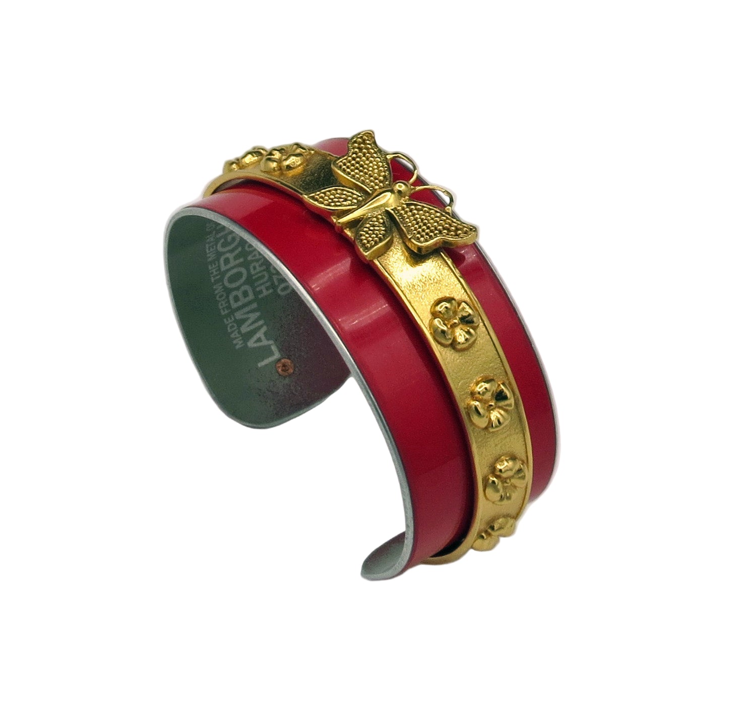 Lamborghini Huracan Gold Butterfly Cuff