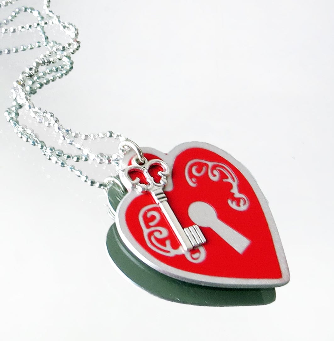 Lamborghini Huracan Key to My Heart Necklace
