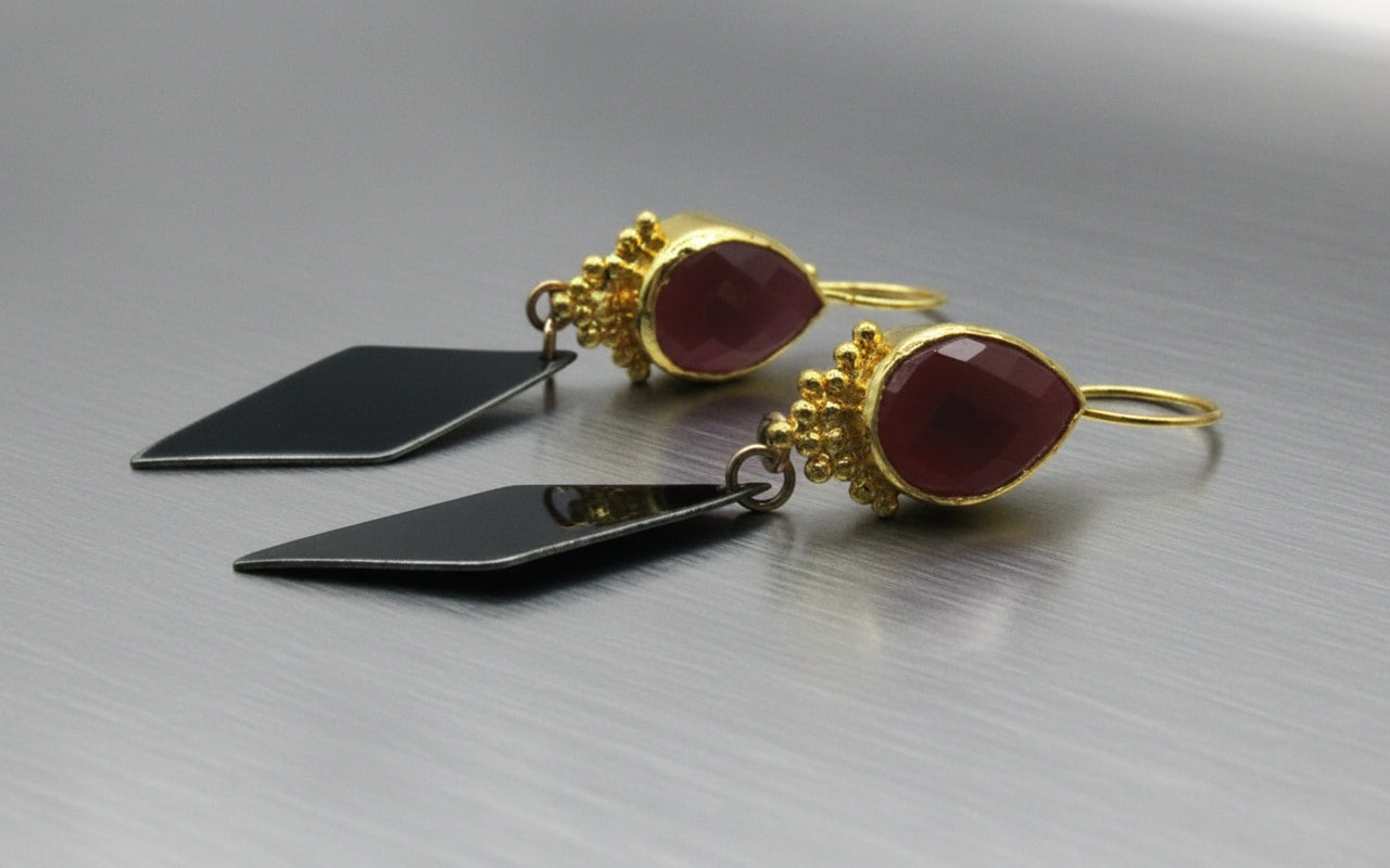 Maserati Carnelian Earrings