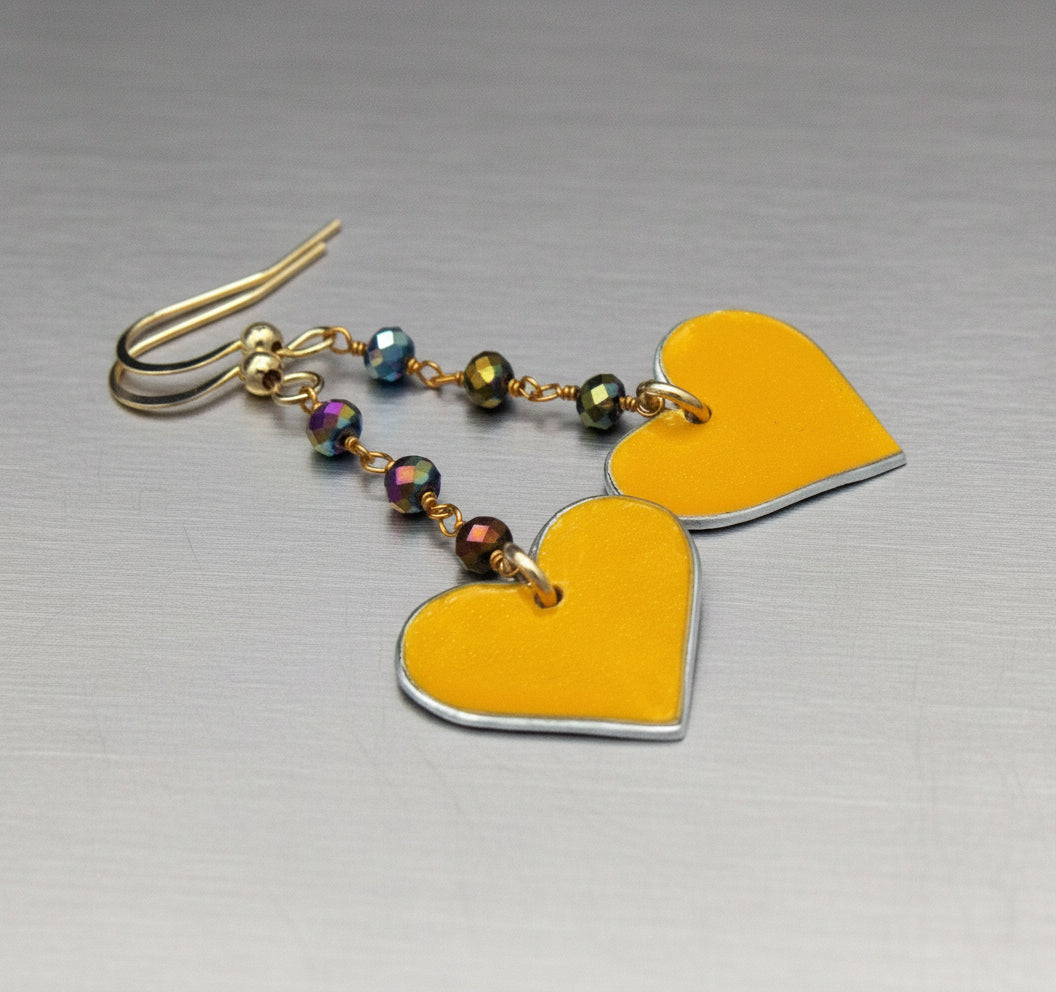 McLaren Heart Earrings