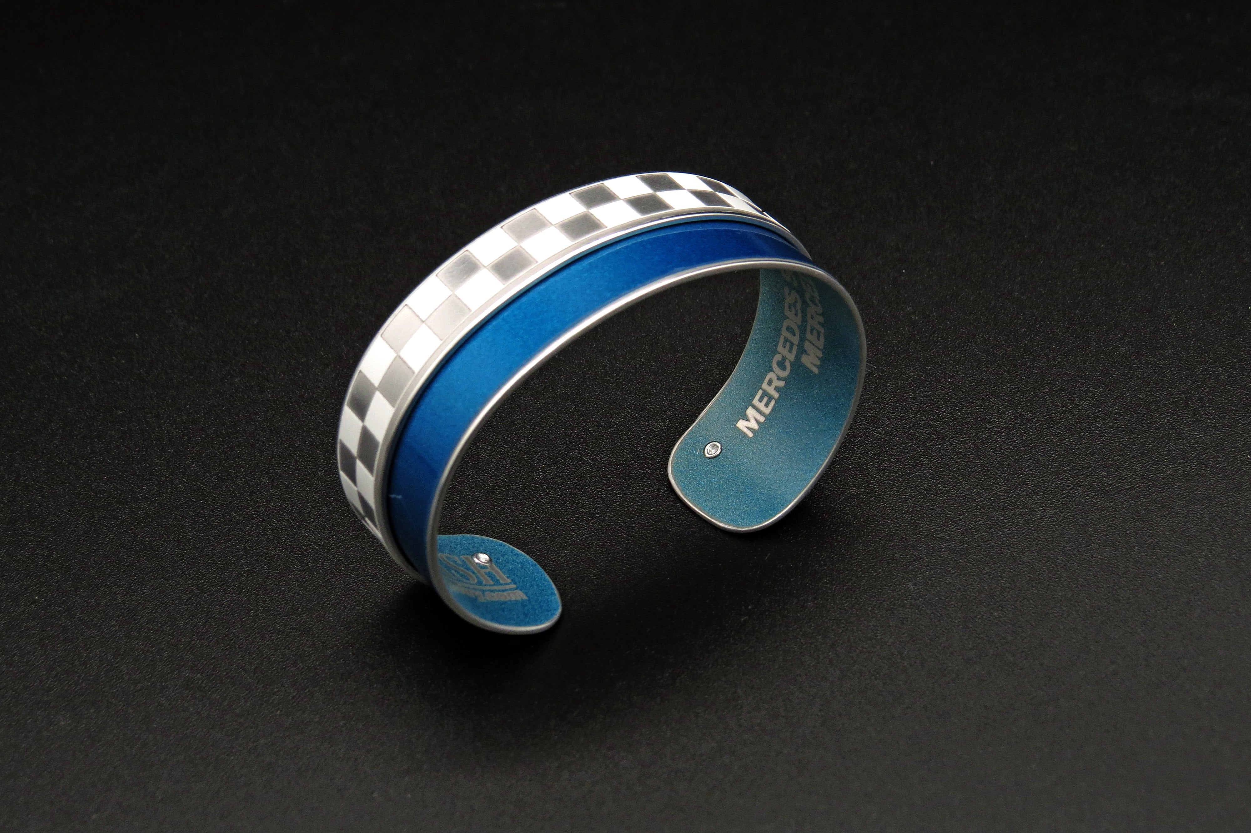 Mercedes Blue Apex Cuff