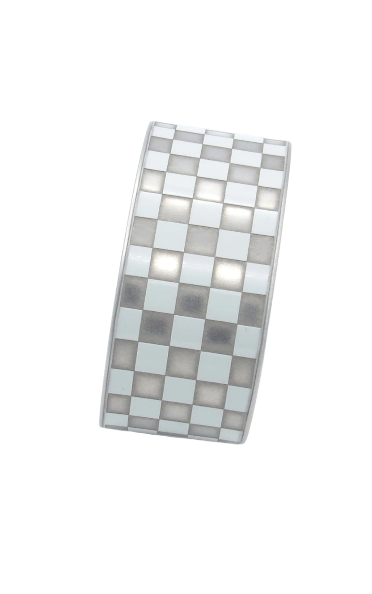 PCA Potomac Macan S White Checkered Flag Cuff