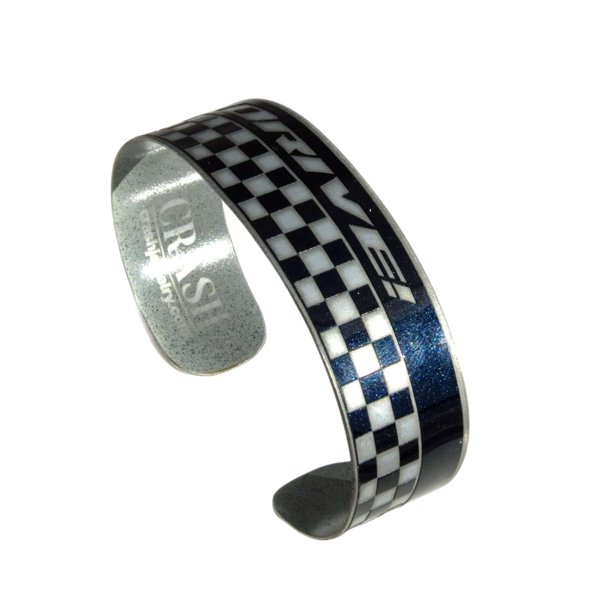 Porsche Checkered Flag Cuff - DRIVE!