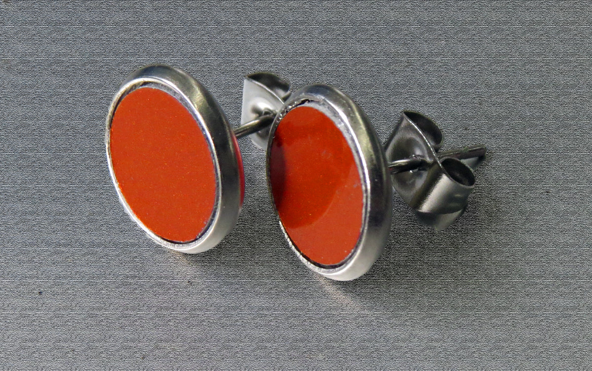 10mm Papaya Studs