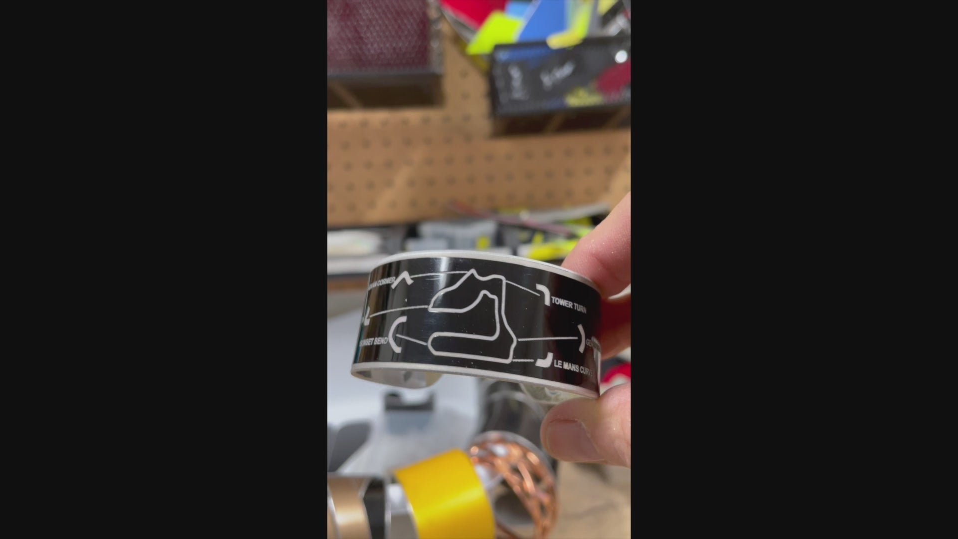 Sebring Race Track Cuff