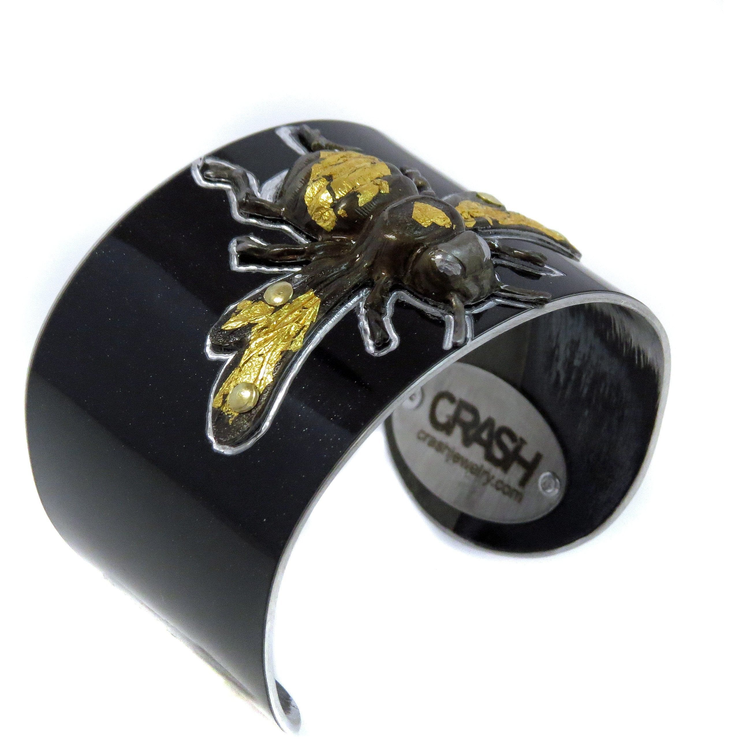 Aston Martin Bee Cuff - CRASH Jewelry