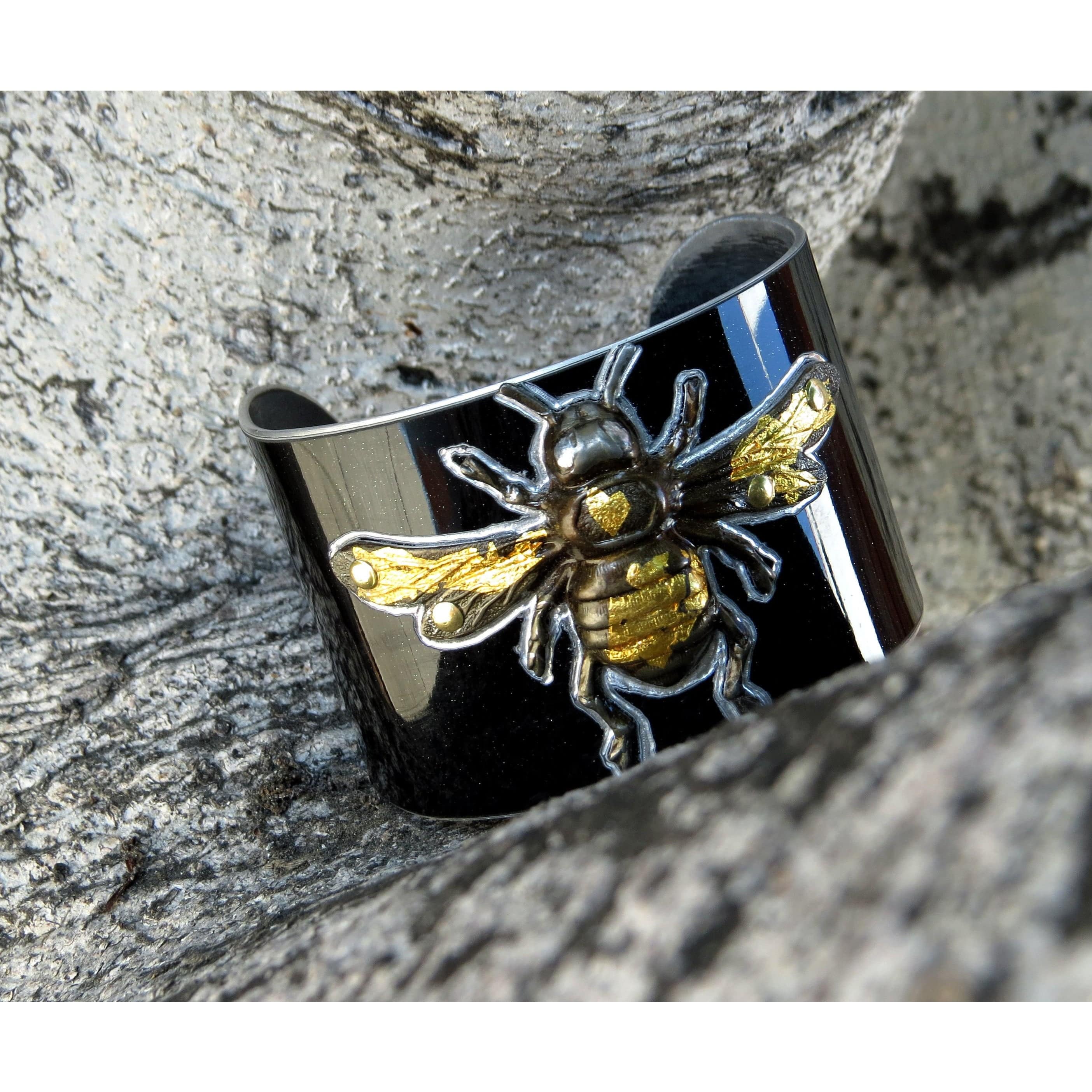 Aston Martin Bee Cuff - CRASH Jewelry