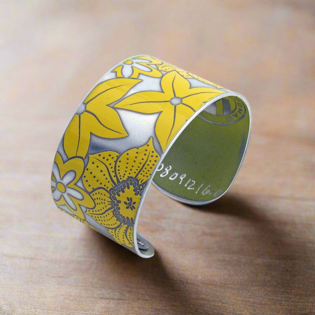 Porsche Yellow Blossom Cuff