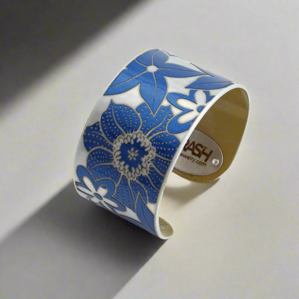 Porsche Blue Sapphire Blossom Cuff
