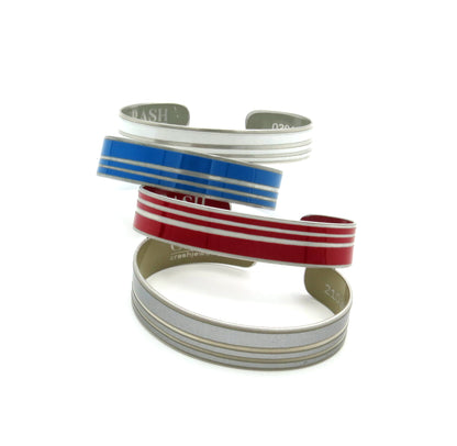 Mercedes Red Striped Cuff