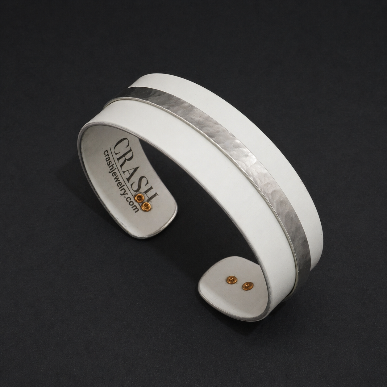 458 Narrow White Cuff