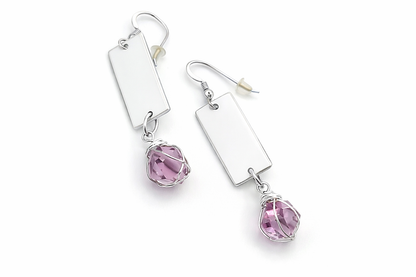 Tesla Flourite Earrings