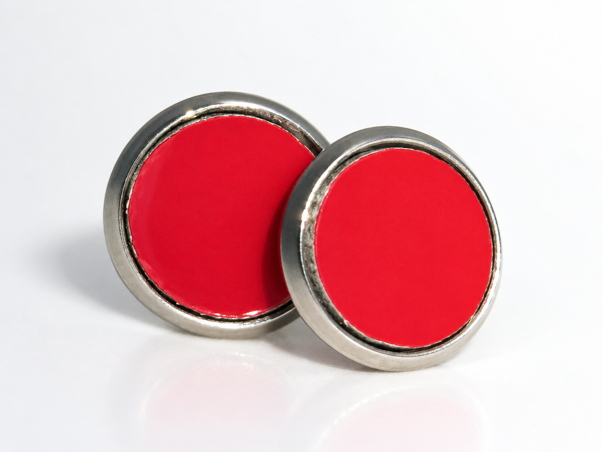 10mm Rosso Corsa Studs