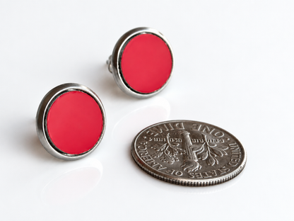 10mm Rosso Corsa Studs