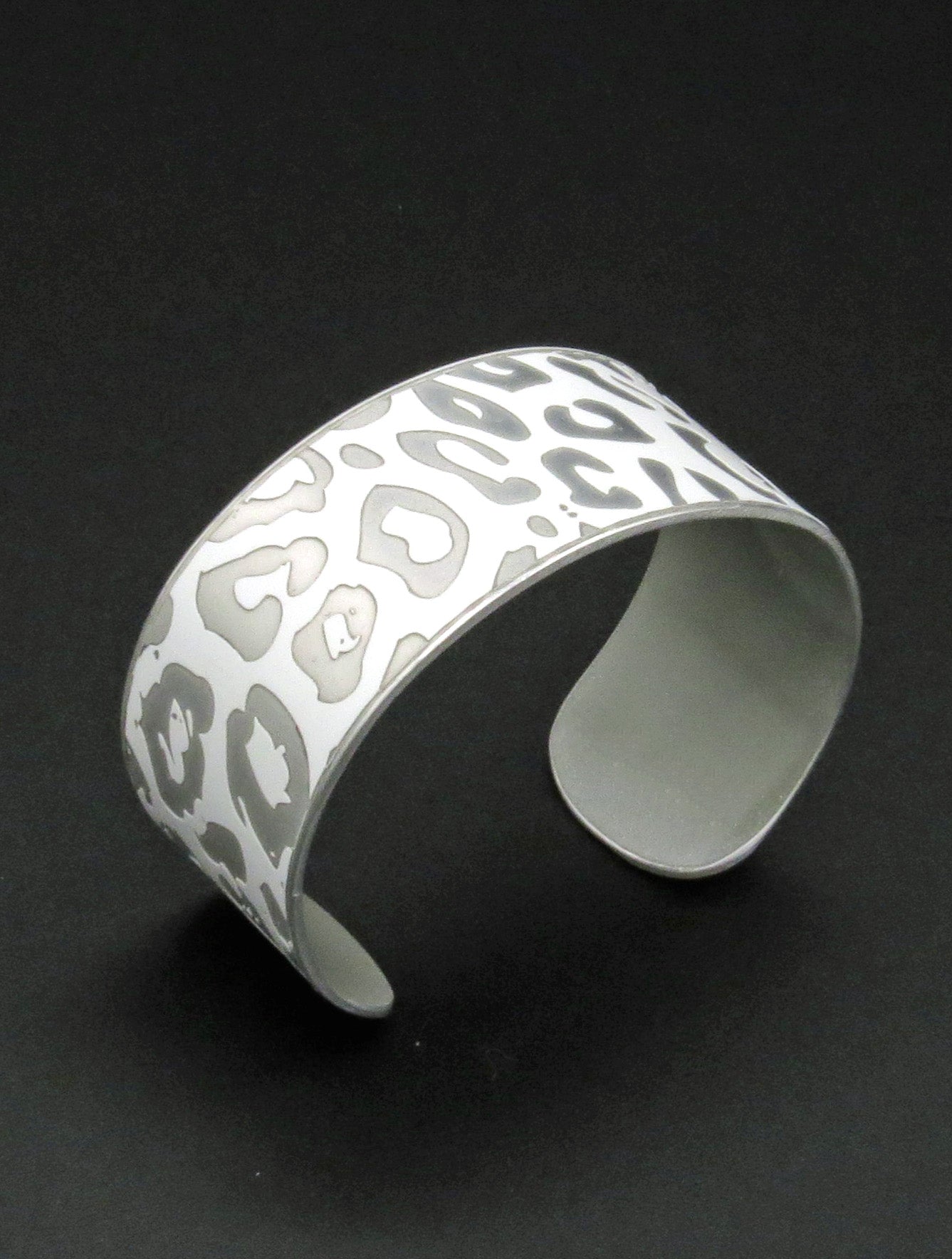 Audi White Leopard Cuff