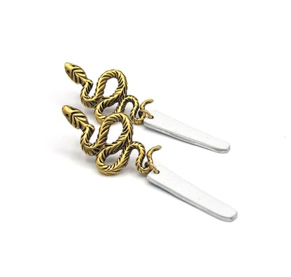 Bentley Snake Earrings