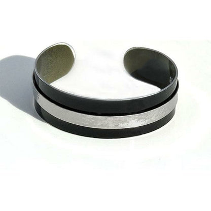 Narrow Black and Silver Cuff: Audi, Mustang GT, and Rolls-Royce