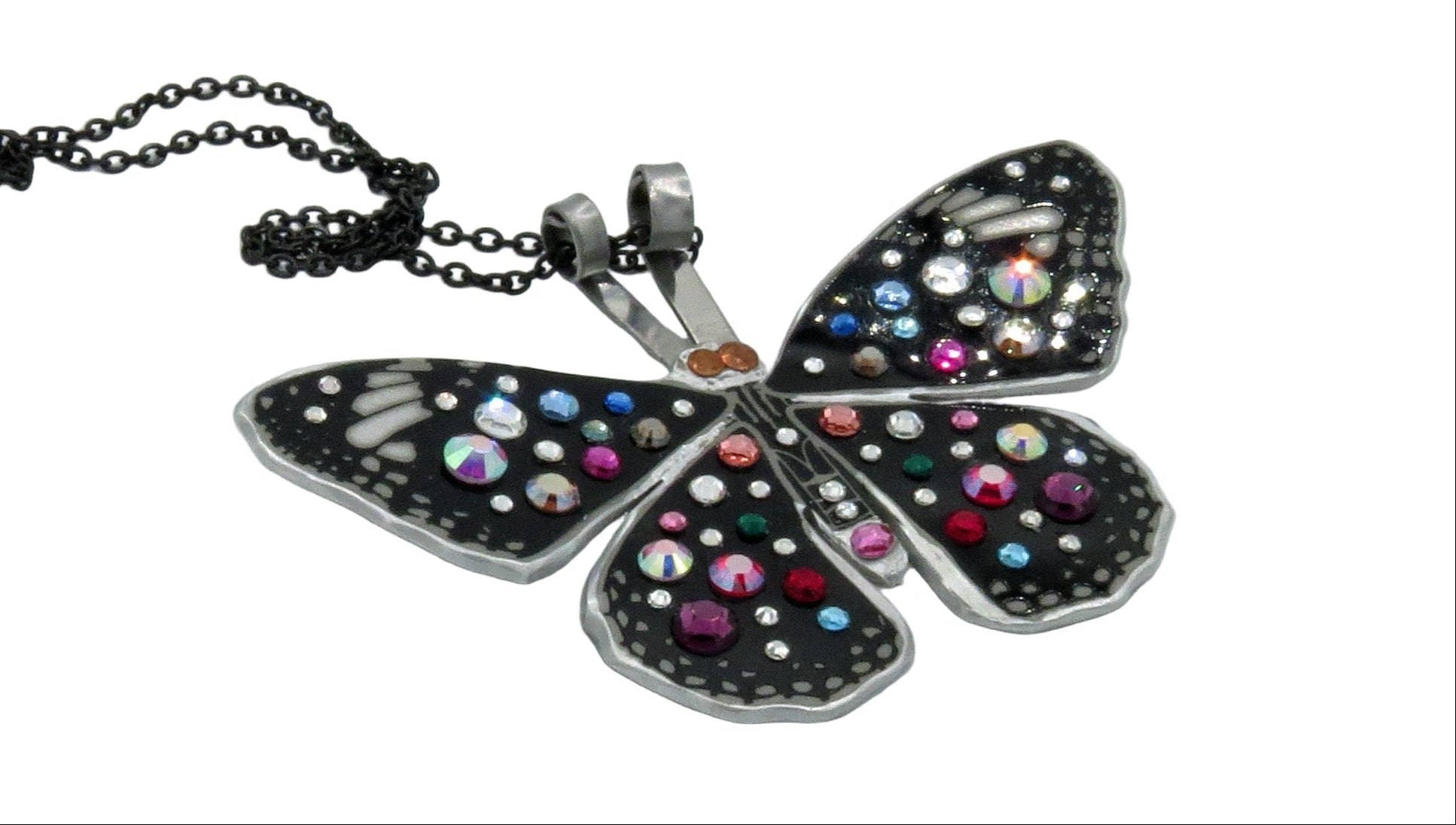 Porsche Blingy Butterfly Necklace
