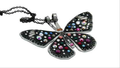 Porsche Blingy Butterfly Necklace