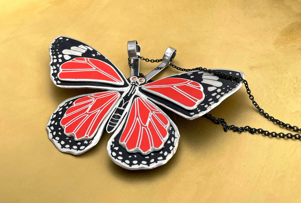 Porsche Butterfly Necklaces
