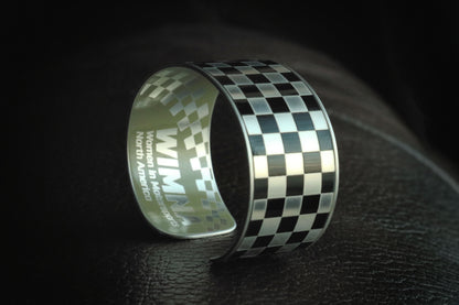 PCA Potomac Cayenne S Checkered Flag Cuff