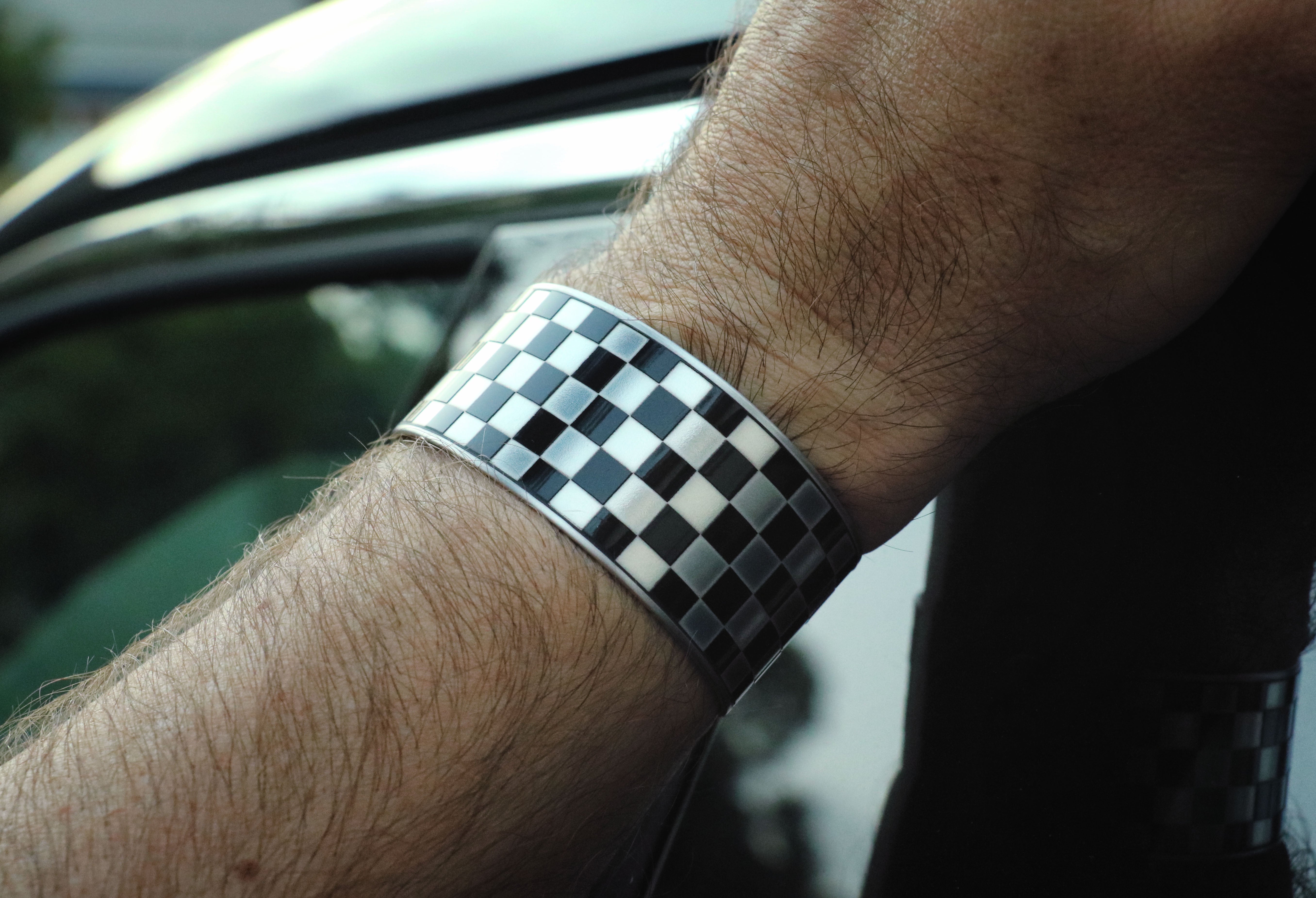 PCA Potomac Cayenne S Checkered Flag Cuff