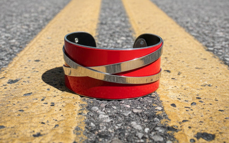 458 Rosso Corsa Crossover Cuff