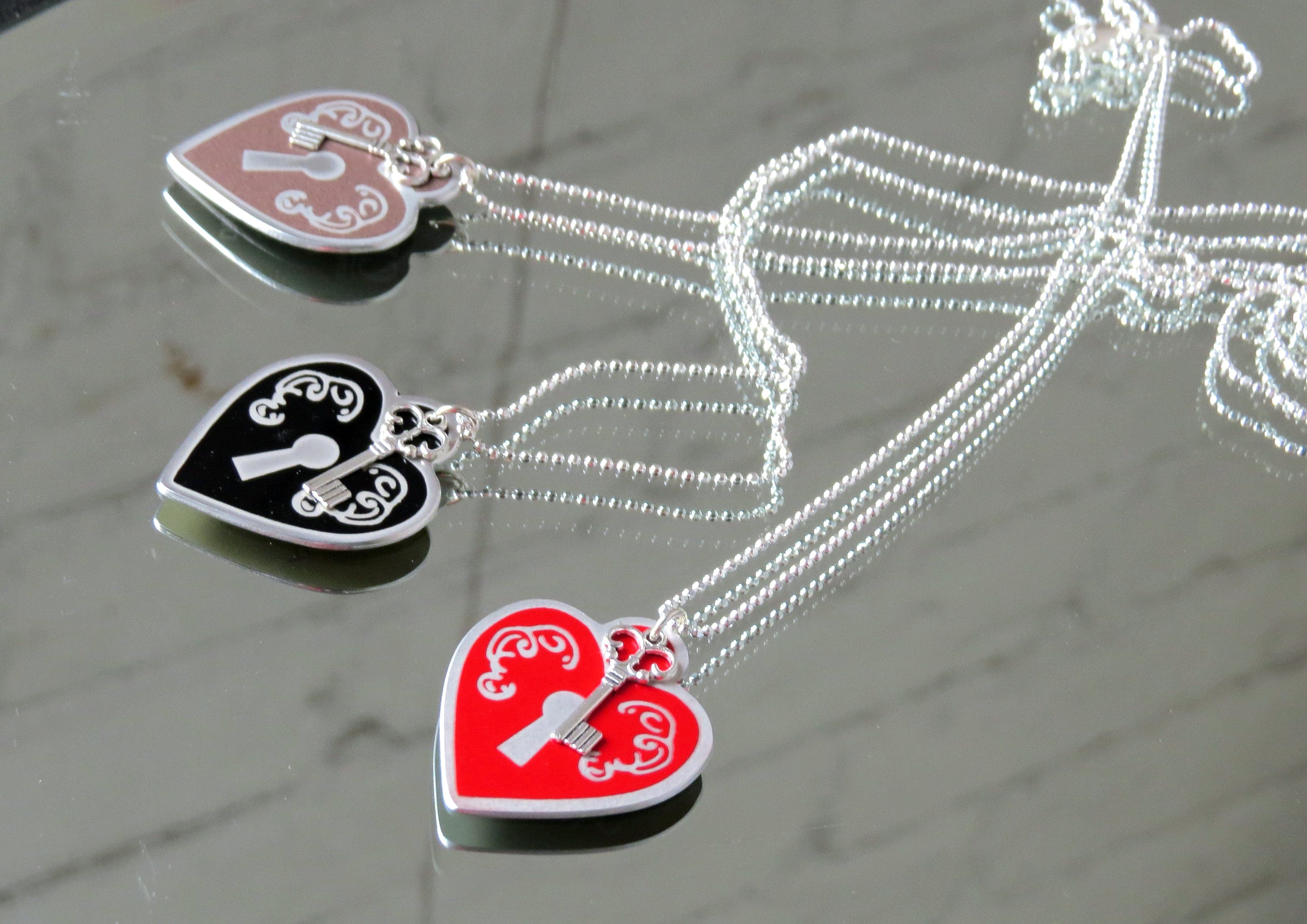Lamborghini Huracan Key to My Heart Necklace