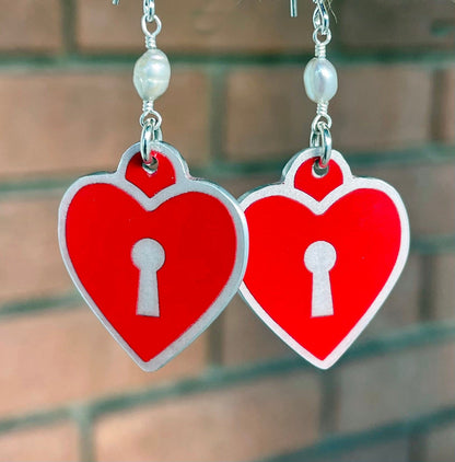 Lamborghini Huracan Key to My Heart Earrings