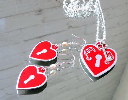 Lamborghini Huracan Key to My Heart Necklace