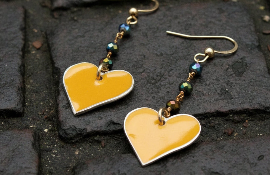 McLaren Heart Earrings