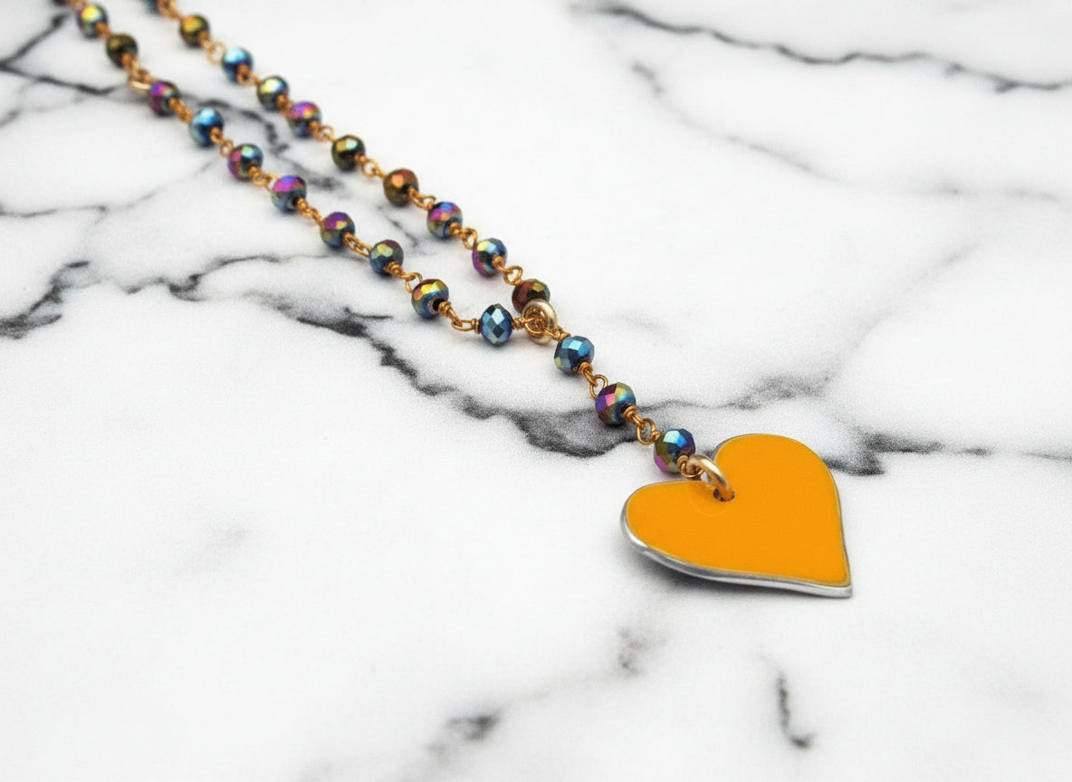 McLaren Mystic Heart Necklace