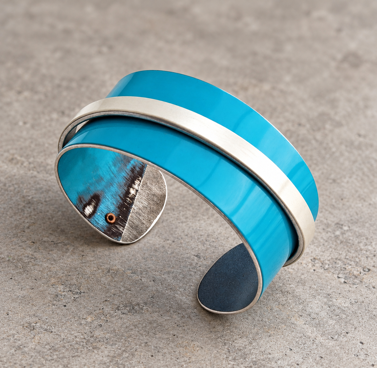 720S Tokyo Cyan Stripe Cuff
