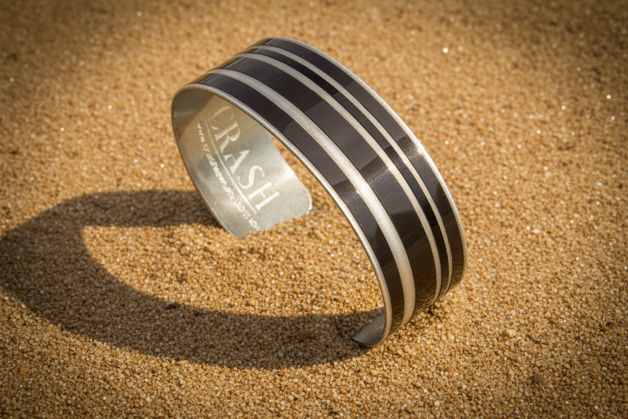 Cuprite Brown Striped Cuff