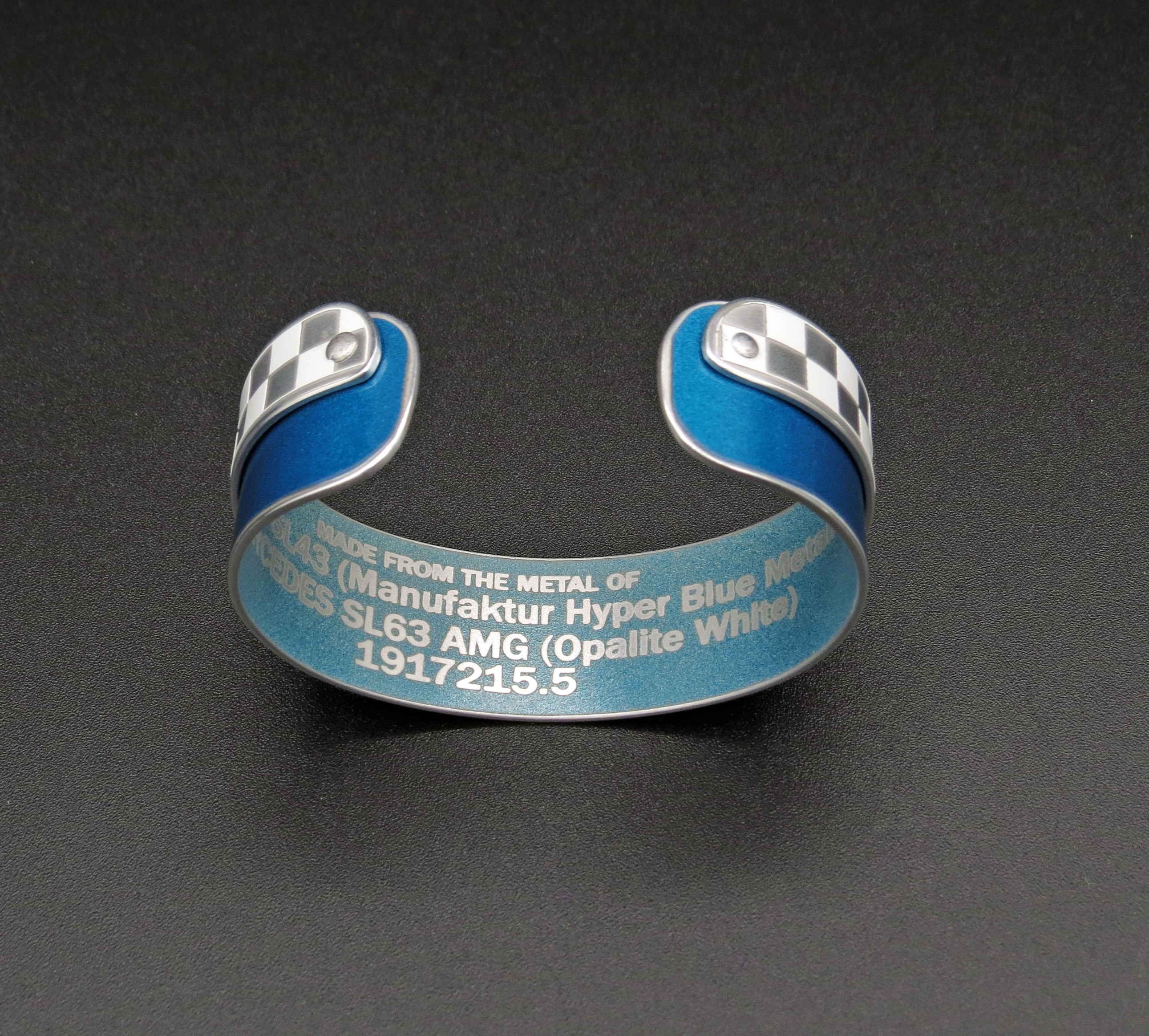 Mercedes Blue Apex Cuff