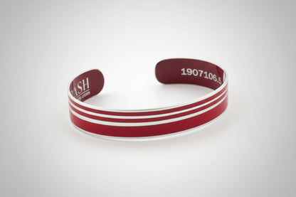 Mercedes Red Striped Cuff