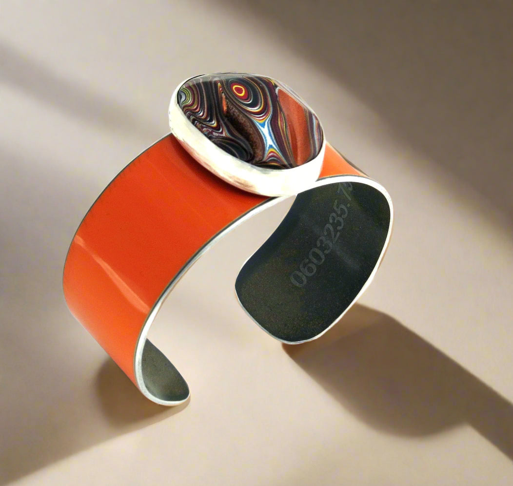 Mustang Corvette Fordite Cuff