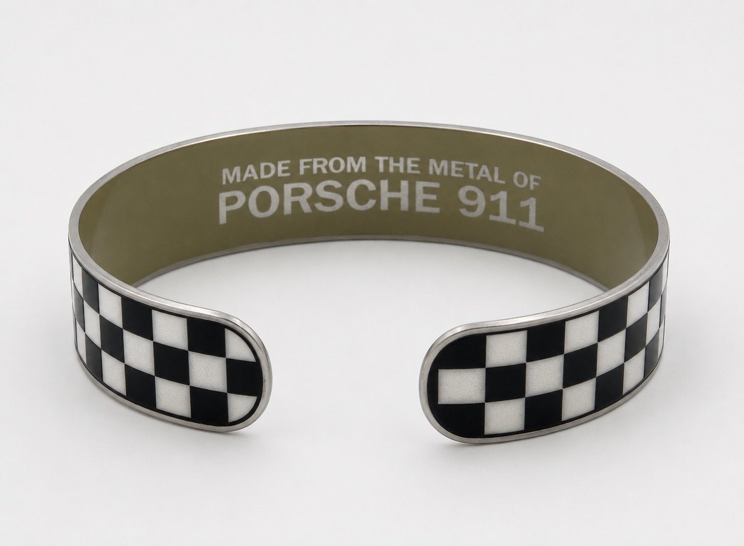 Skinny Checkered Flag Cuff