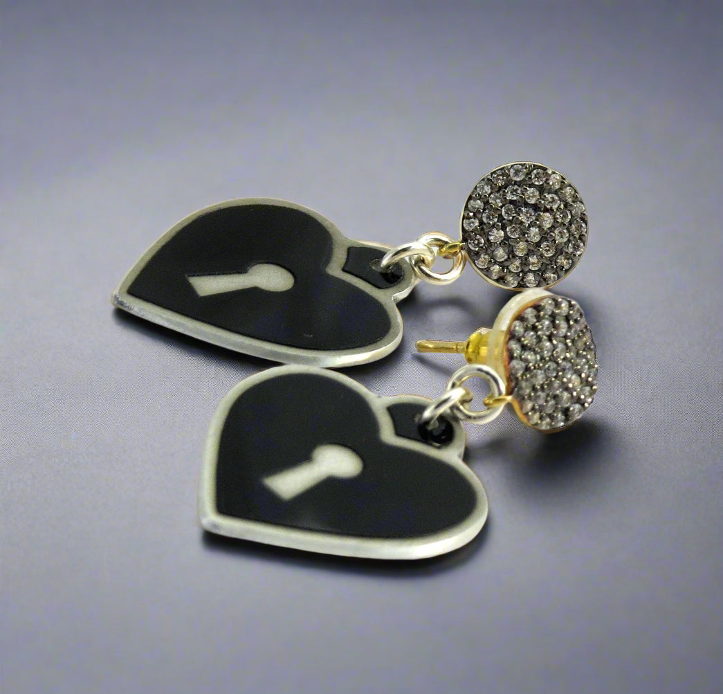 Porsche 911S Key to My Heart Earrings