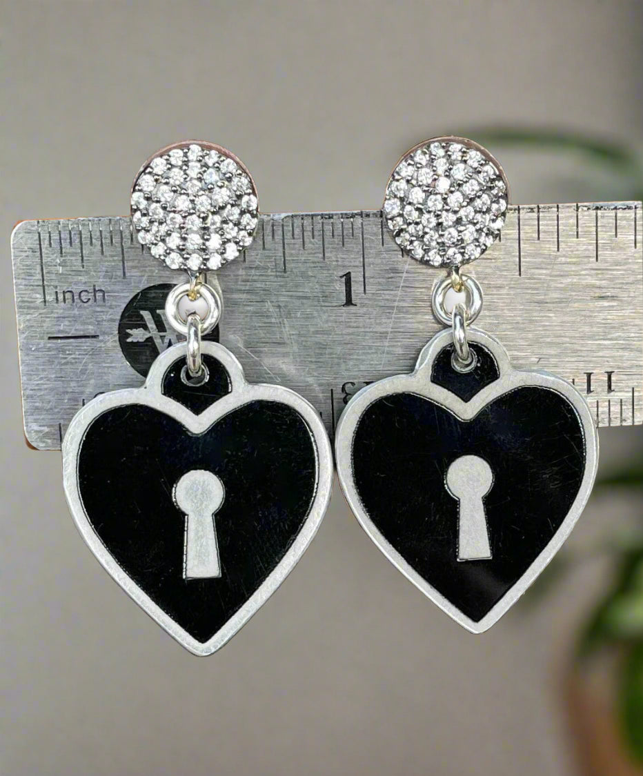 Porsche 911S Key to My Heart Earrings